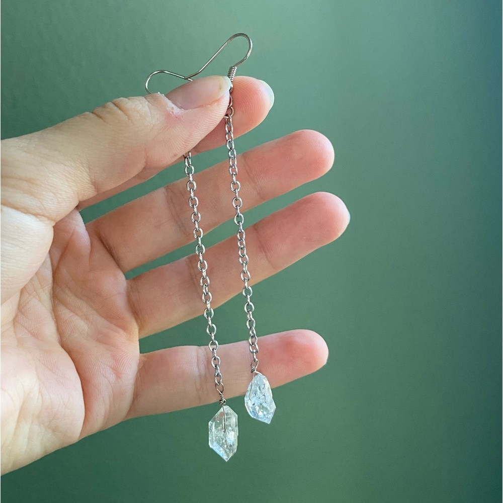 Herkimer Diamond Earrings